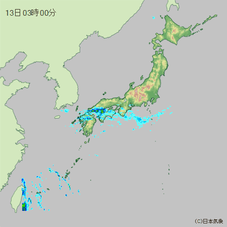 降水マップ