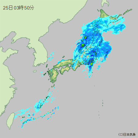 降水マップ