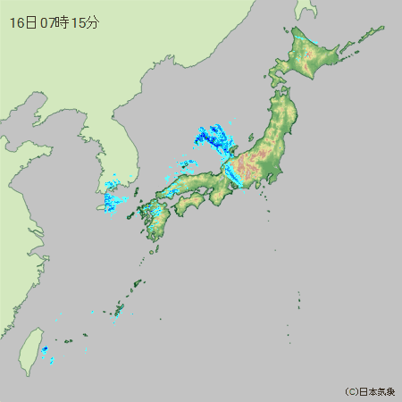 降水マップ