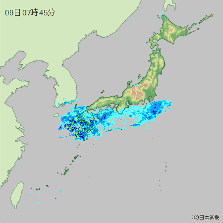 降水マップ